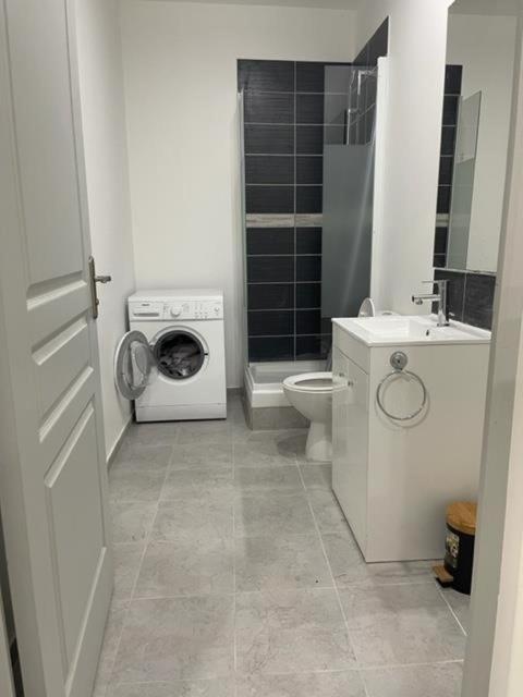 Rdc - Appartement F3 Villiers Le Bel 95 Proche De Paris Roissy Zewnętrze zdjęcie